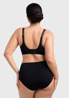 HSIA Miya SoftSense Comfort Lightly Lined T-shirt Back Smoothing Underwire Plus Size Bra Everyday Bra - HSIA