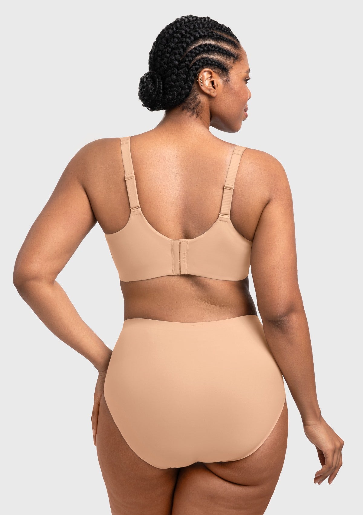 HSIA Miya SoftSense Comfort Lightly Lined T-shirt Back Smoothing Under