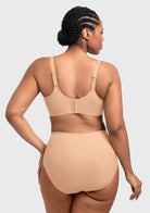 HSIA Miya SoftSense Comfort Lightly Lined T-shirt Back Smoothing Underwire Plus Size Bra Everyday Bra - HSIA