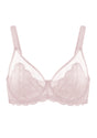 (Cardi B recommends)Mermaid Scales Lace Beige Brown Unlined Bra - HSIA