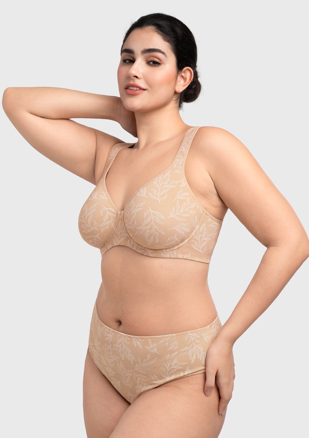 (Cardi B recommends)Joan Ultimate Soft T-shirt Unlined Minimizer Bra - HSIA