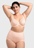 Supportive Seamless Underwire Full Cup Bra - HSIA