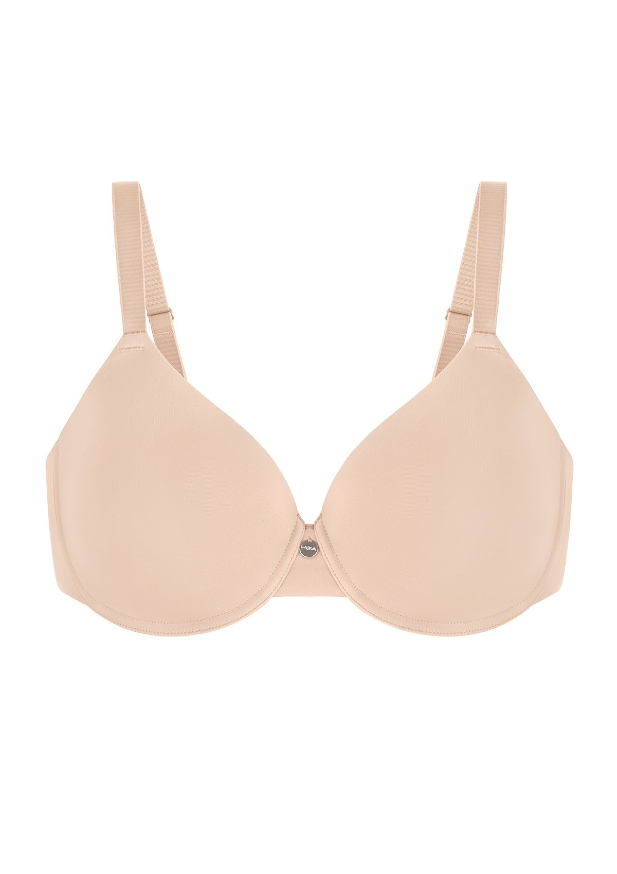 HSIA Miya SoftSense Comfort Lightly Lined T-shirt Back Smoothing Underwire Plus Size Bra Everyday Bra - HSIA