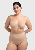 Supportive Seamless Underwire Full Cup Bra - HSIA