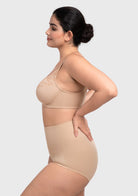 Supportive Seamless Underwire Full Cup Bra - HSIA