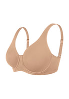 HSIA Esme Minimizer Bras for Women Plus Size Full Coverage No Padding Unlined T Shirt Bra Seamless Underwire Cool Comfort Daily Bras - HSIA