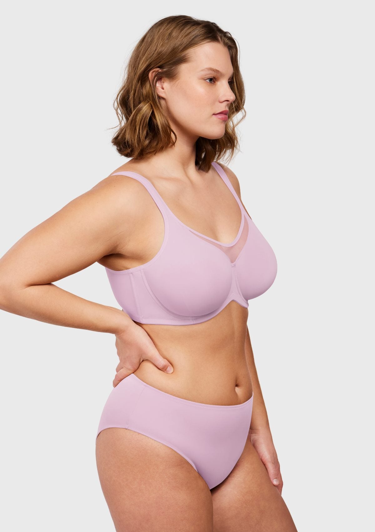 CoolComfort Smoothing Unlined Minimizer Bra - Cardi B Pick | HSIA
