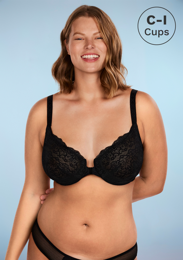 Hfyihgf On Clearance Front Closure Wire-Free Bras for Women Lace