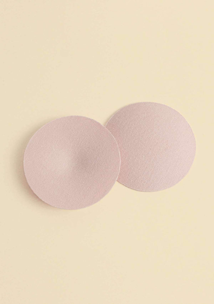HSIA Washable Cotton Bra Pads 2 Pack Beige