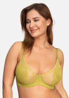Blossom Unlined Underwire Lace Bra - HSIA