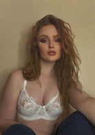 Gala Embroidered Unlined Bra - HSIA