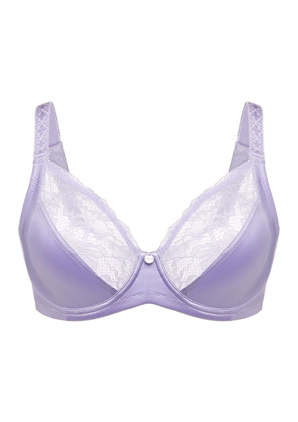 Lucky Brand Periwinkle Purple Floral Lace Underwire Bra - Intimates &  Sleepwear