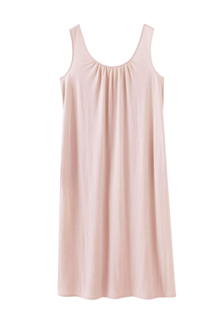 HSIA HSIA Deep U Sleeveless Sleepwear Dress S / Pink