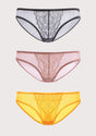 Enchante Lace Bikini Panties 3 Pack - HSIA