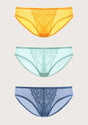 Enchante Lace Bikini Panties 3 Pack - HSIA