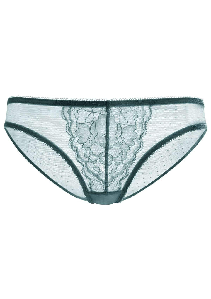 HSIA HSIA Petal Vine Lace Hipster S / Balsam Blue