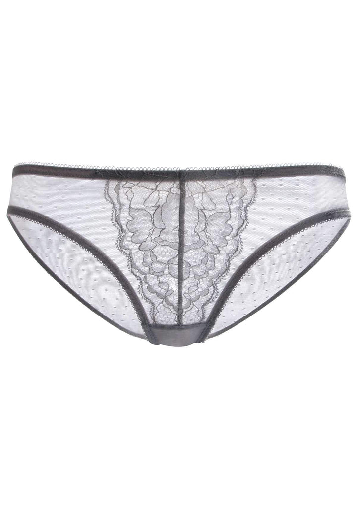 HSIA HSIA Petal Vine Lace Hipster S / Light Gray