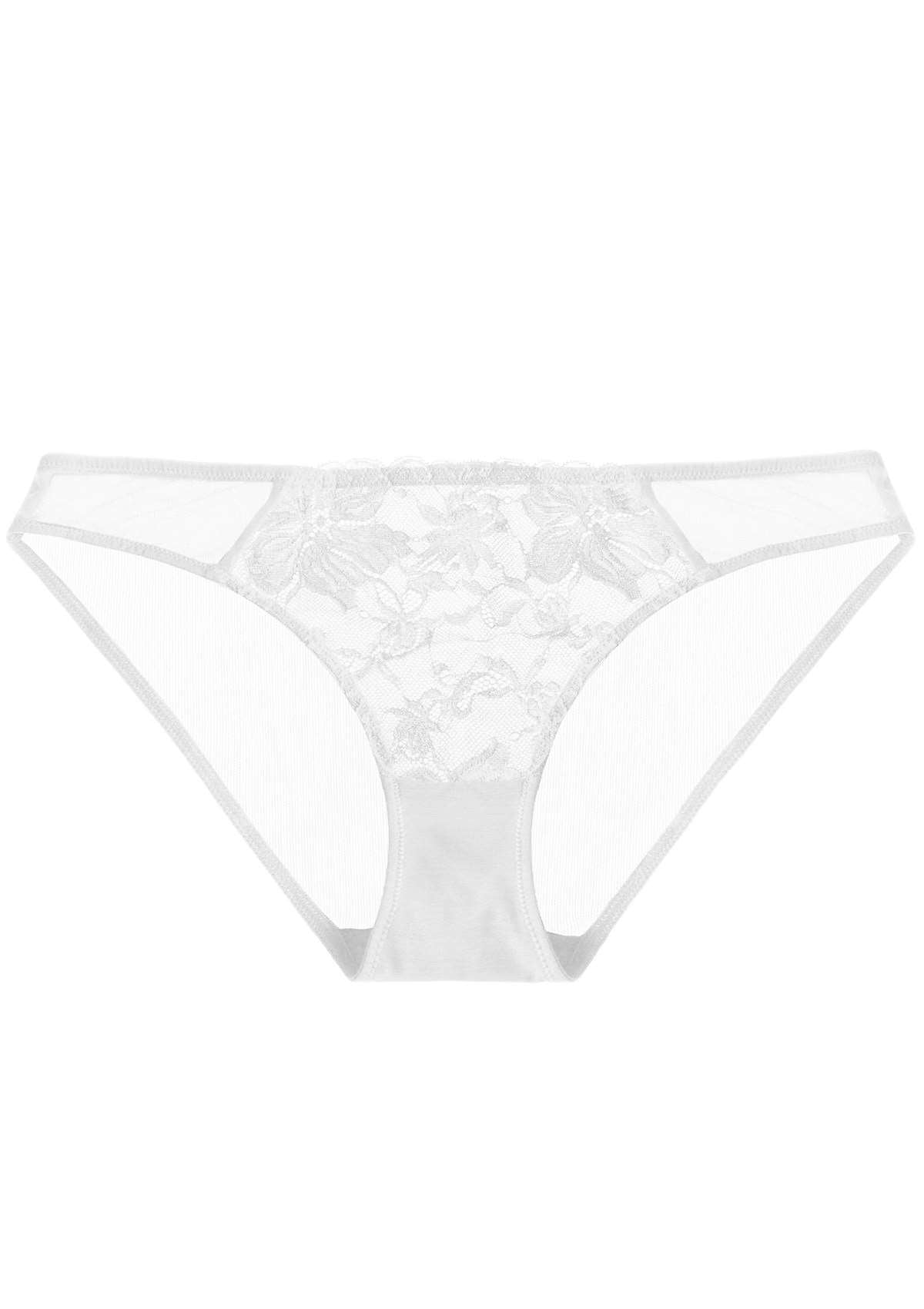 HSIA MidRise Elegant Feminine Sheer Lace Mesh Comfortable Underwear.