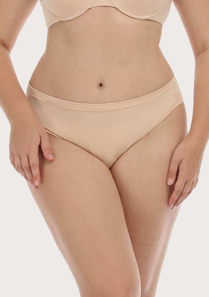 HSIA HSIA Comfort Stretch Cotton Bikini Panty M / Beige