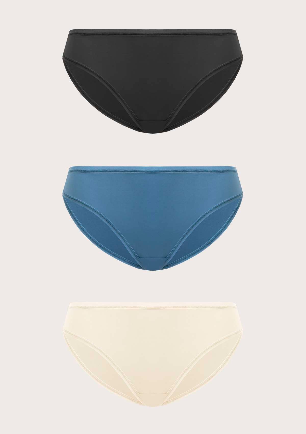 HSIA Smooth Comfort Hipster Underwear 3 Pack - HSIA