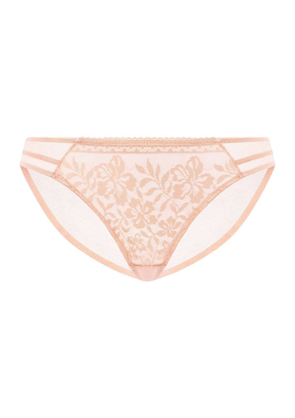 HSIA HSIA Hibisci Floral Lace Hipster Underwear M / Peach