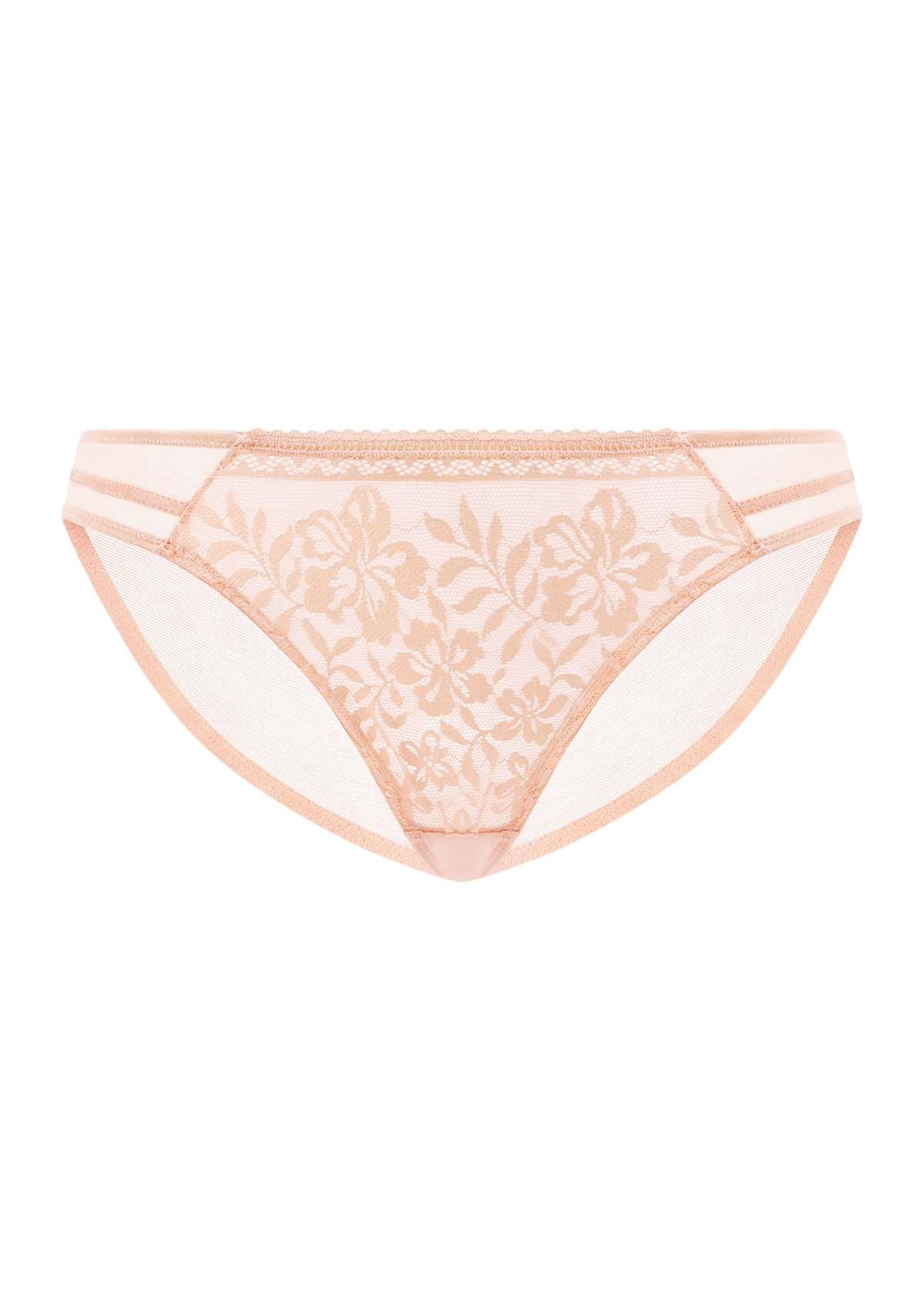 Gladioli Floral Lace Bikini Underwear - HSIA