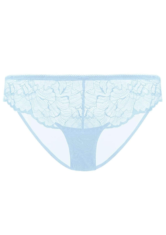 HSIA Blossom Mid-Rise Transparent Comfortable Lace Mesh Pantie