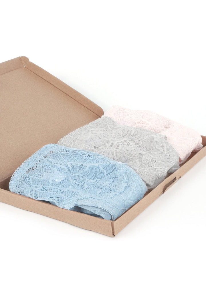 HSIA HSIA Blossom Lace Hipster Underwears 3 Pack