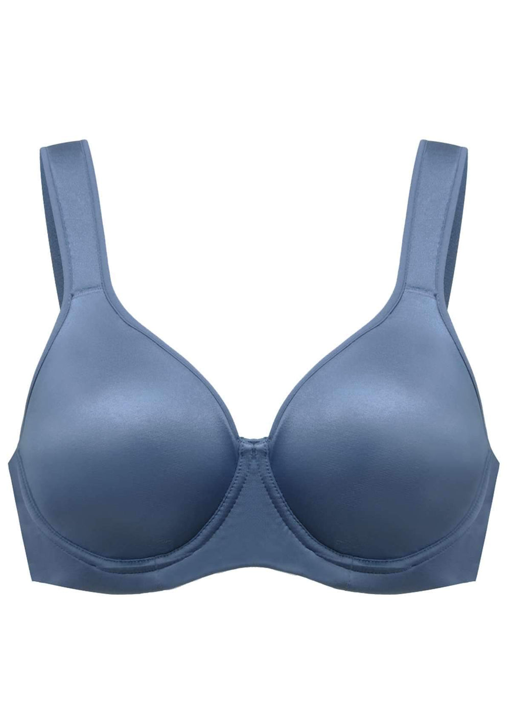YDKZYMD Bras for Women Sexy Compression Bra Breathable Seamless Minimizer  Bras for Women Blue 38E 