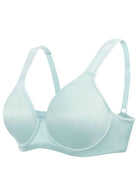 HSIA Blue Unlined Full Coverage Minimizer Bra - HSIA