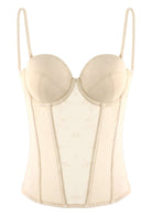 Gracious Overbust Lace Corset Bustier - HSIA