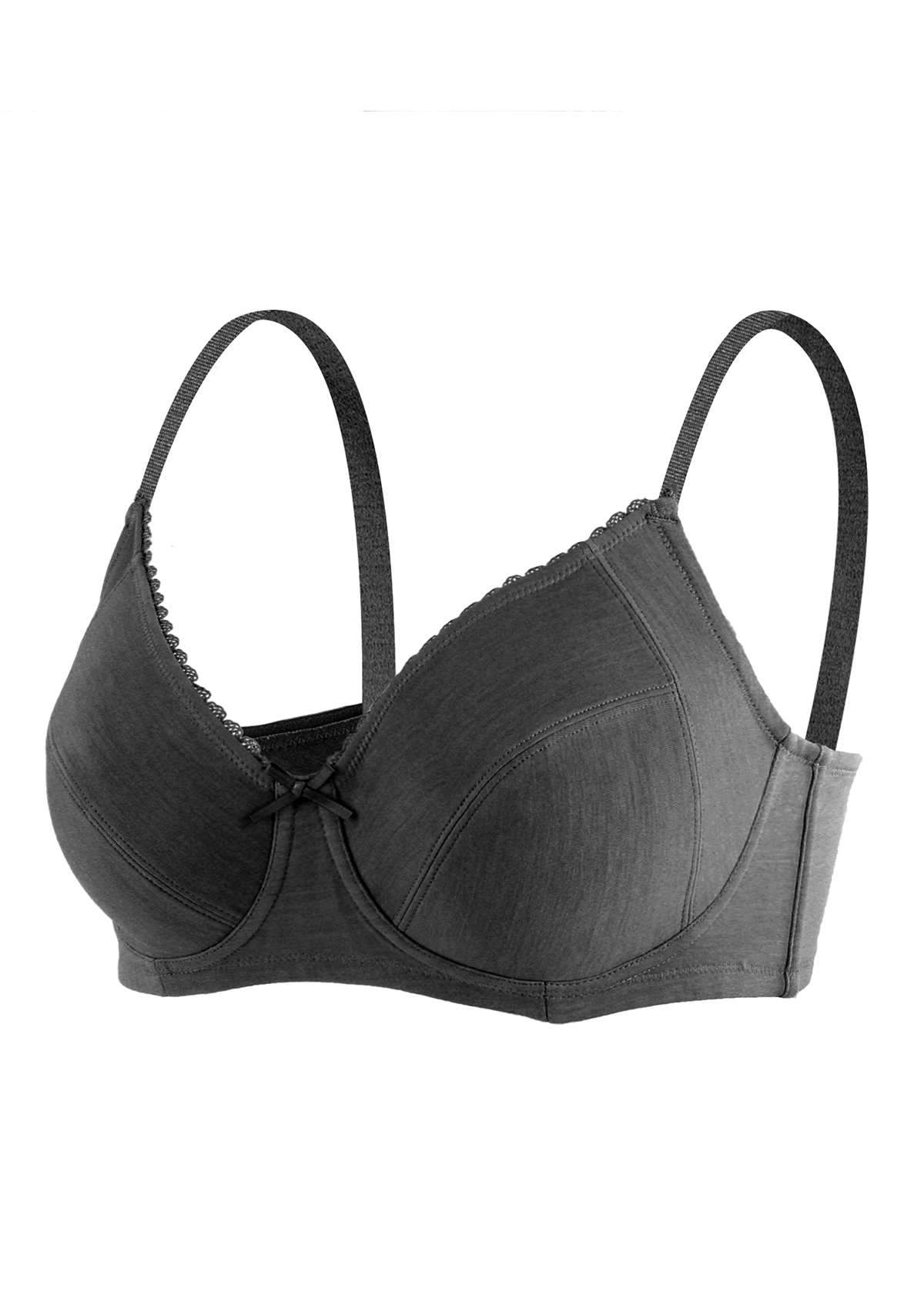 HSIA Cotton Wireless Bra Comfort Choice Bra for SmallChested Women