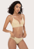 HSIA Deep V Plunge Low Back Wire Bra - HSIA