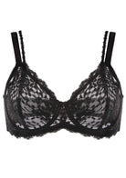 Overkill Double Straps Full Lace Bra - HSIA