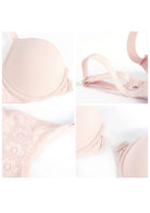 Serena Front-Close Lace-Back Underwire Bra - HSIA