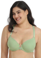 Serena Front-Close Lace-Back Underwire Bra - HSIA