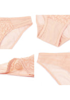 Gladioli Floral Lace Bikini Underwear - HSIA