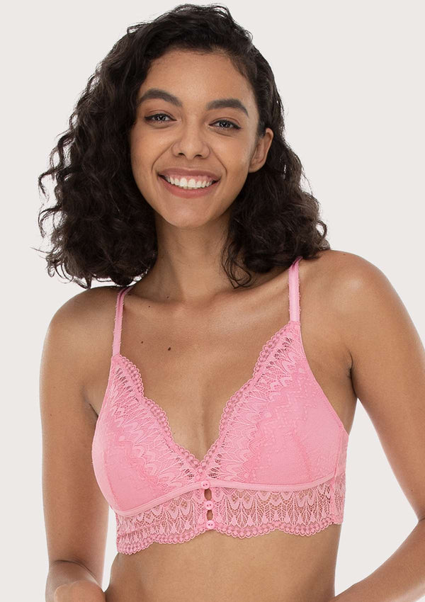 Ultra-comfy Compression-free Lace Bras for Women