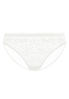 Anemone Lace Dolphin Mid-low Rise Bikini Underwear - HSIA