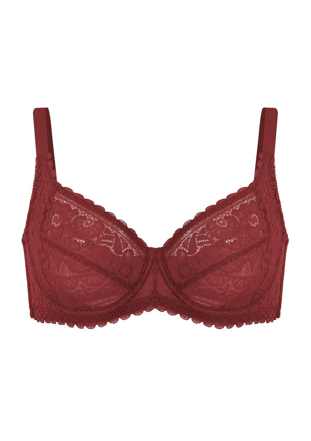 HSIA HSIA Leaf Flower Lace Unlined Bra