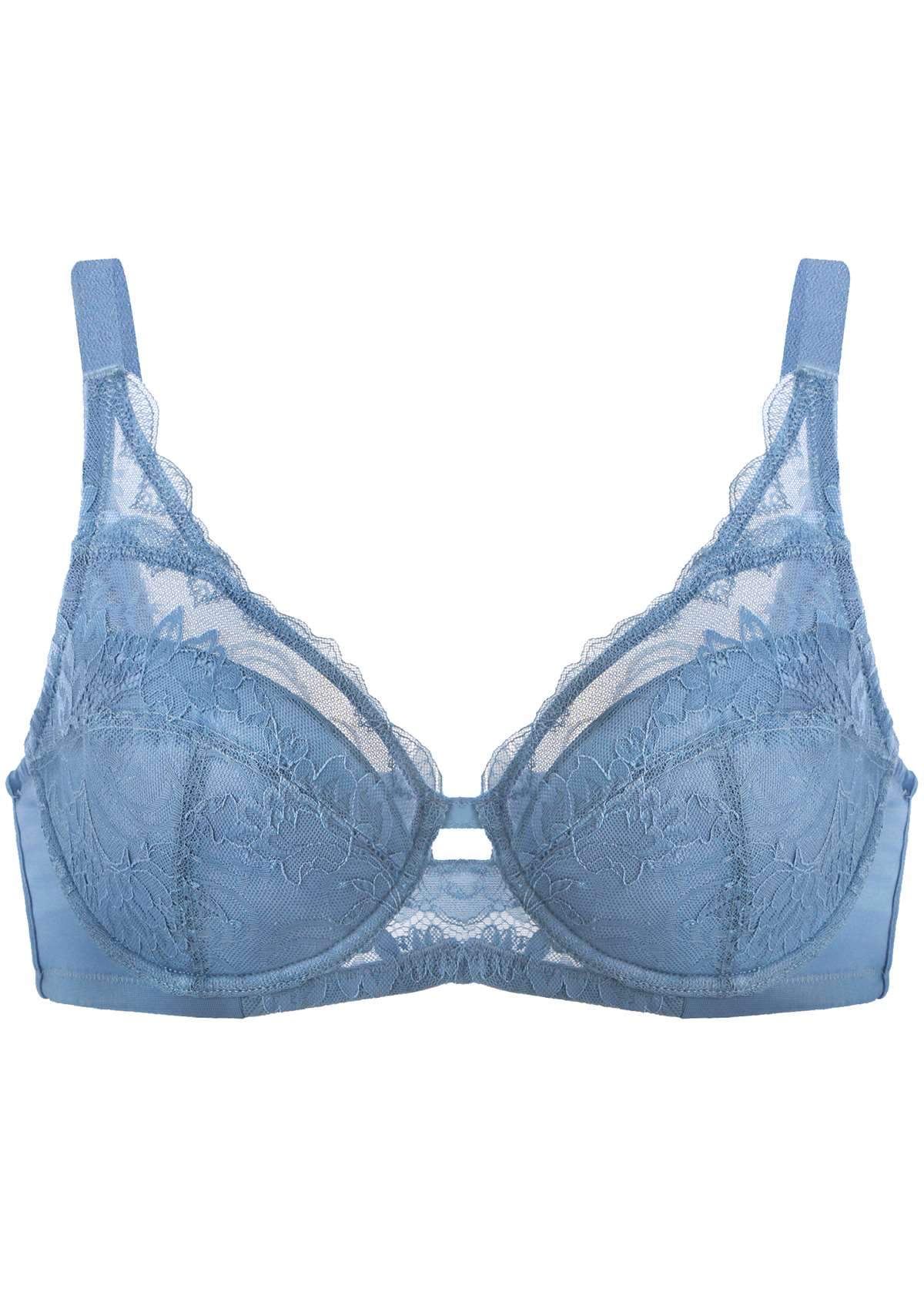 Lightly Padded Underwire Lace Bra | HSIA