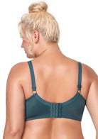 (Cardi B recommends)HSIA Enchante Lace Soft Mesh Blue Unlined Underwire Bra - HSIA