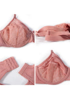 (Cardi B recommends)Enchante Light Coral Lace Underwire Bra - HSIA