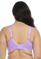 Pretty In Petals Purple Unlined Strappy Lace Underwire Bra - HSIA