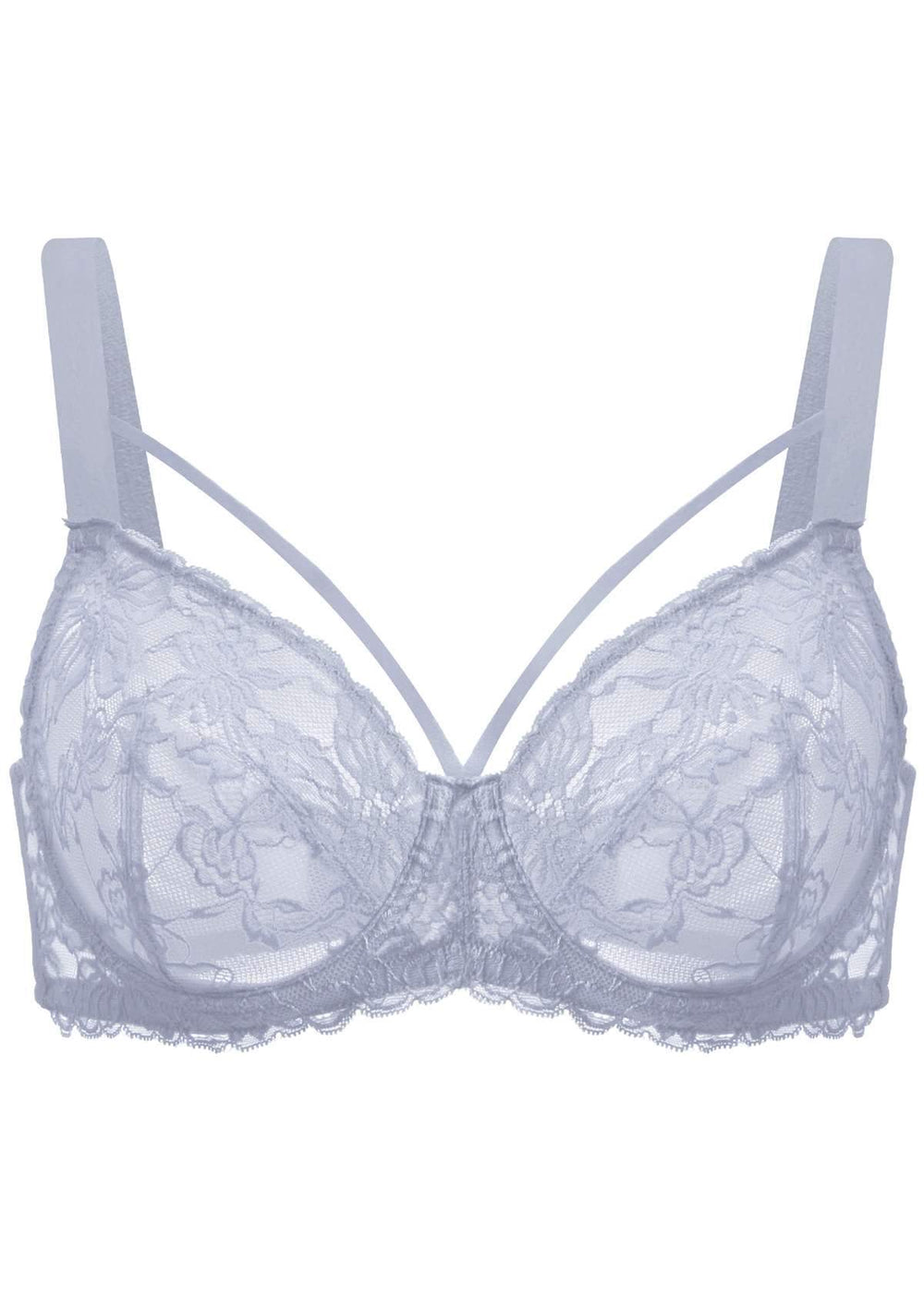 HSIA Pretty In Petals See-Through Lace Bra: Lift and Separate