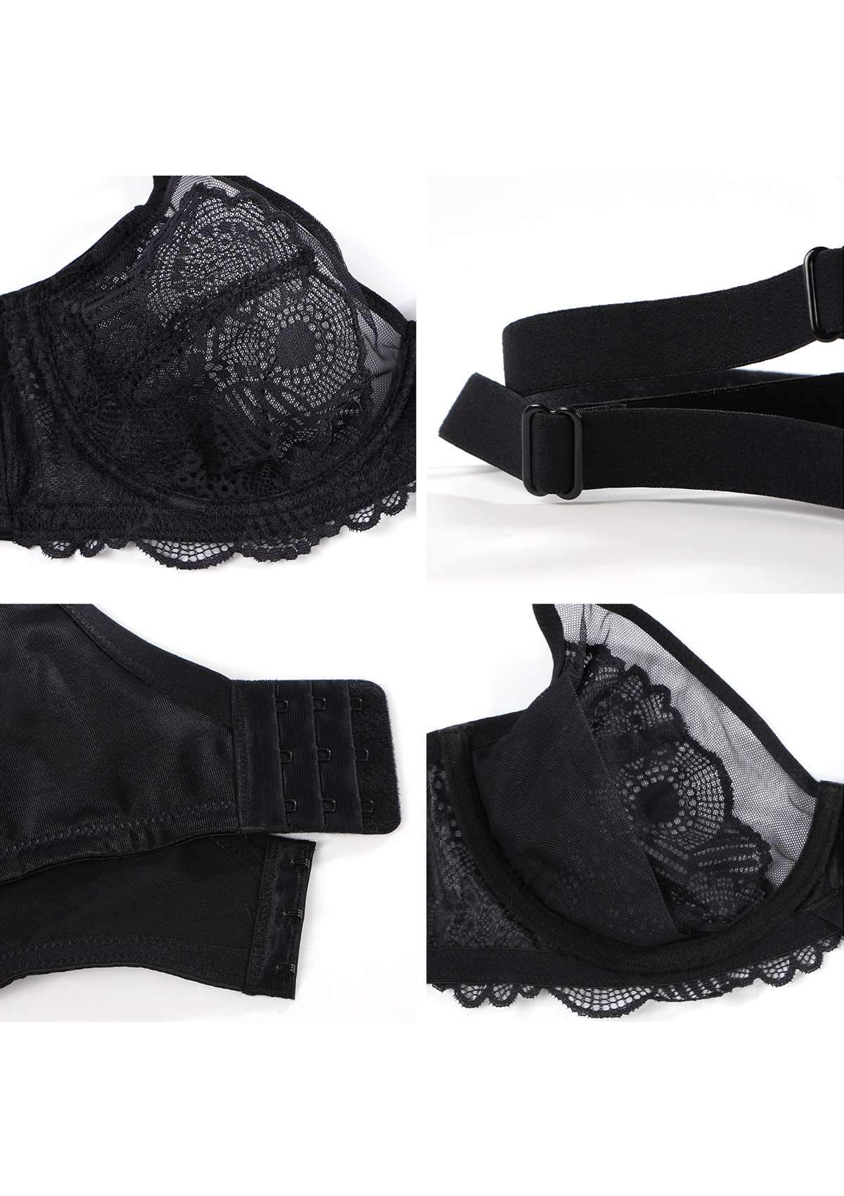 HSIA Sexy Unlined Underwire Bra - HSIA