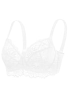 Sunflower Underwire Unlined Lace Bra - HSIA
