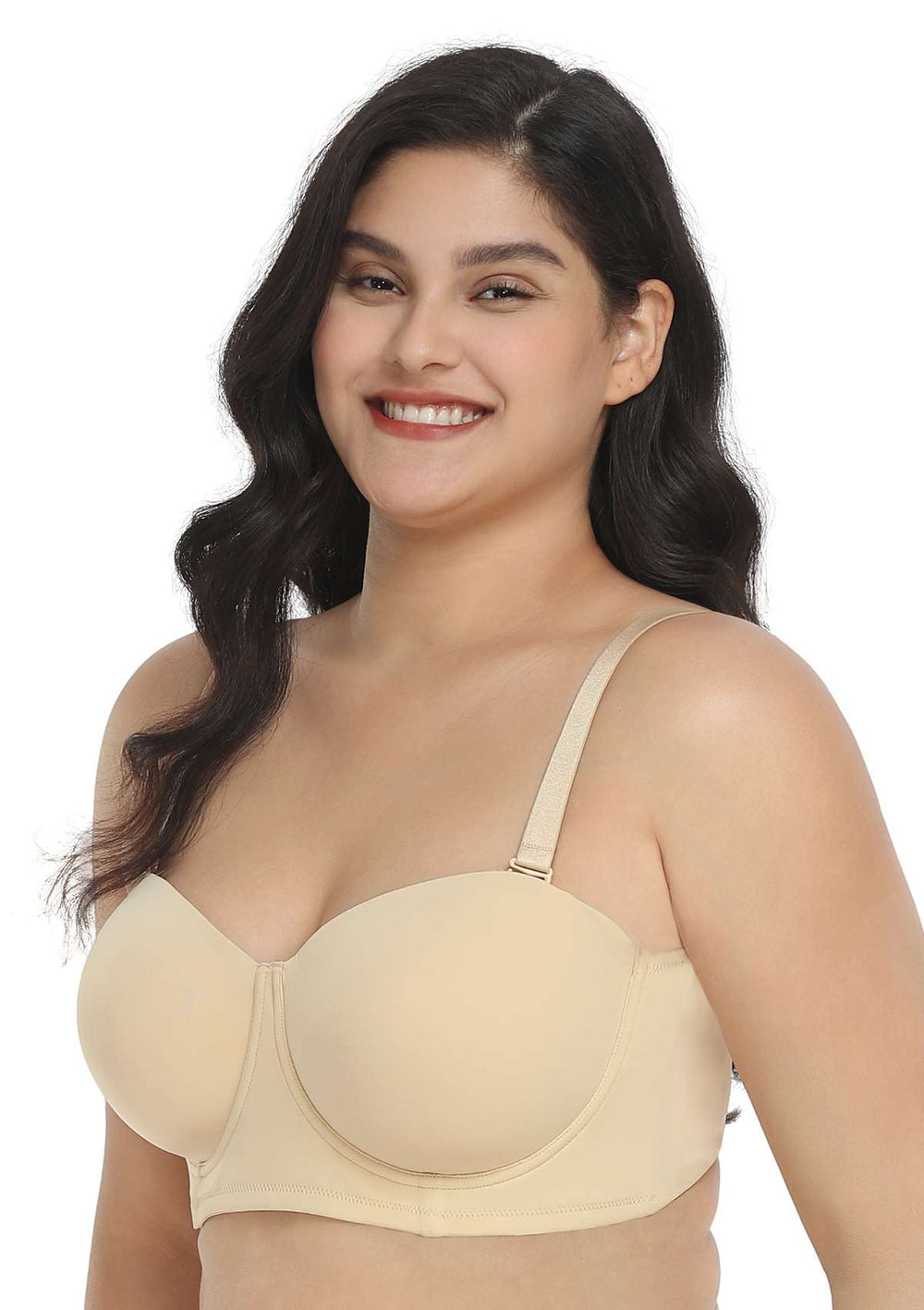 HSIA Margaret Molded Convertible Multiway Classic Strapless Bra in
