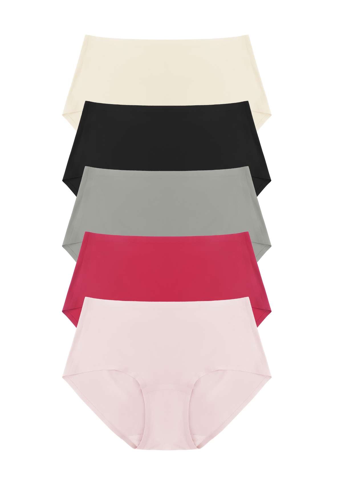 FlexiFit Soft Stretch Seamless Brief Underwear Bundle - HSIA
