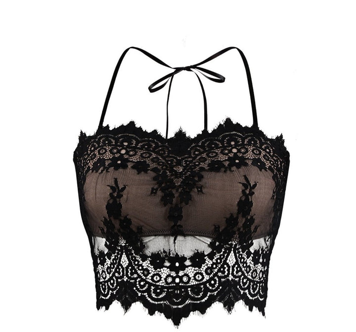 HSIA Sexy Halter Lace Bralette Lingerie